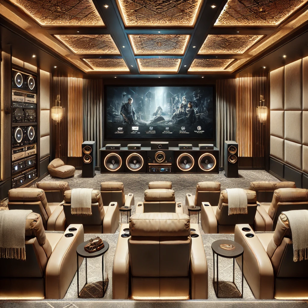 Cinema room JT Miami Design